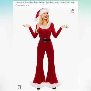 Bell bottom Women’s Santa outfit